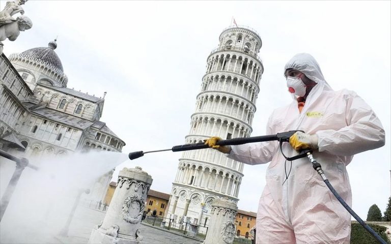 Ιταλία: 523 νέα κρούσματα  κορονοϊού – 925 εστίες μόλυνσης